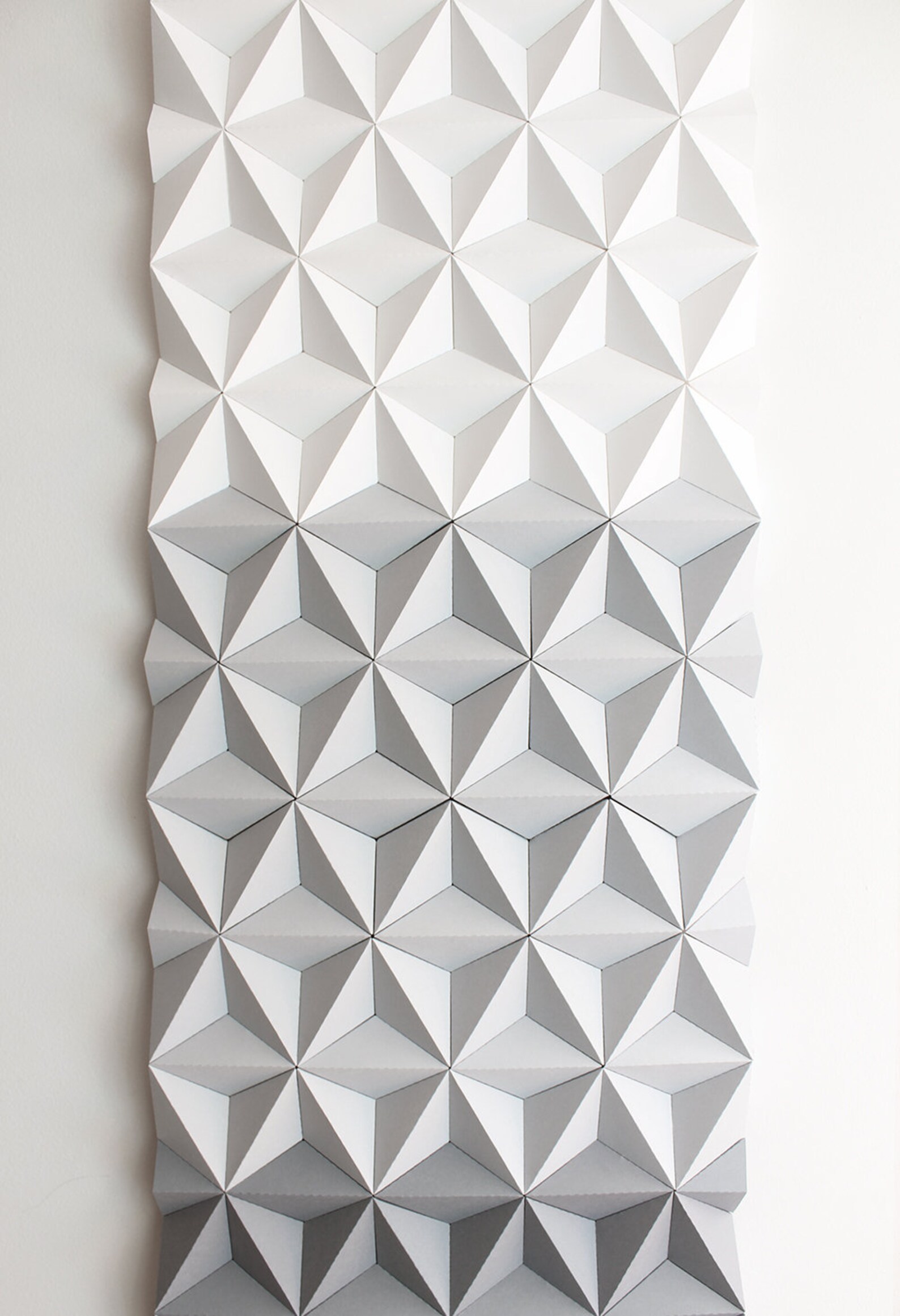 White Black Gray Geometric Wall Art Contemporary Home Decor Etsy