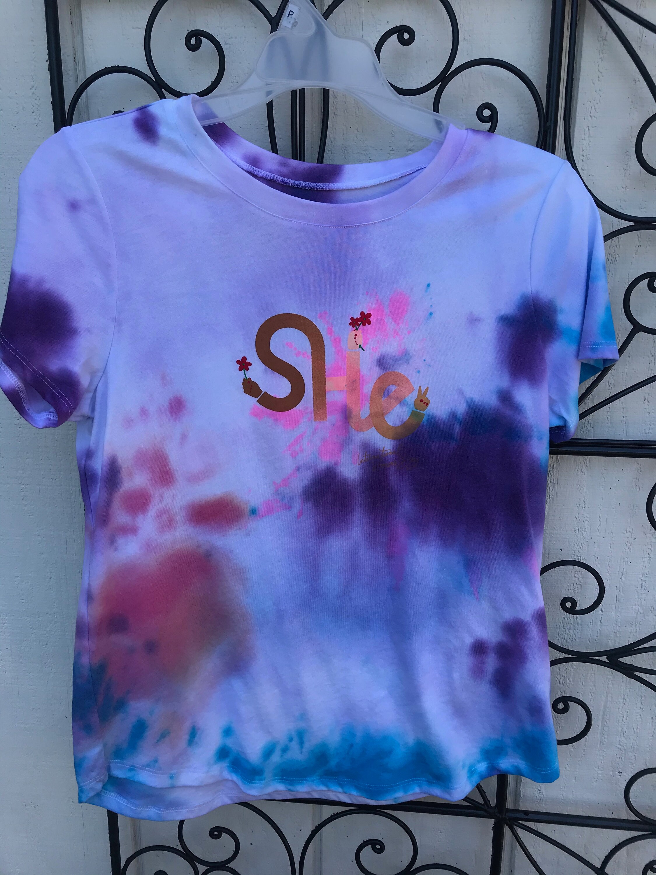 Hand Tie Dyed T-shirt | Etsy