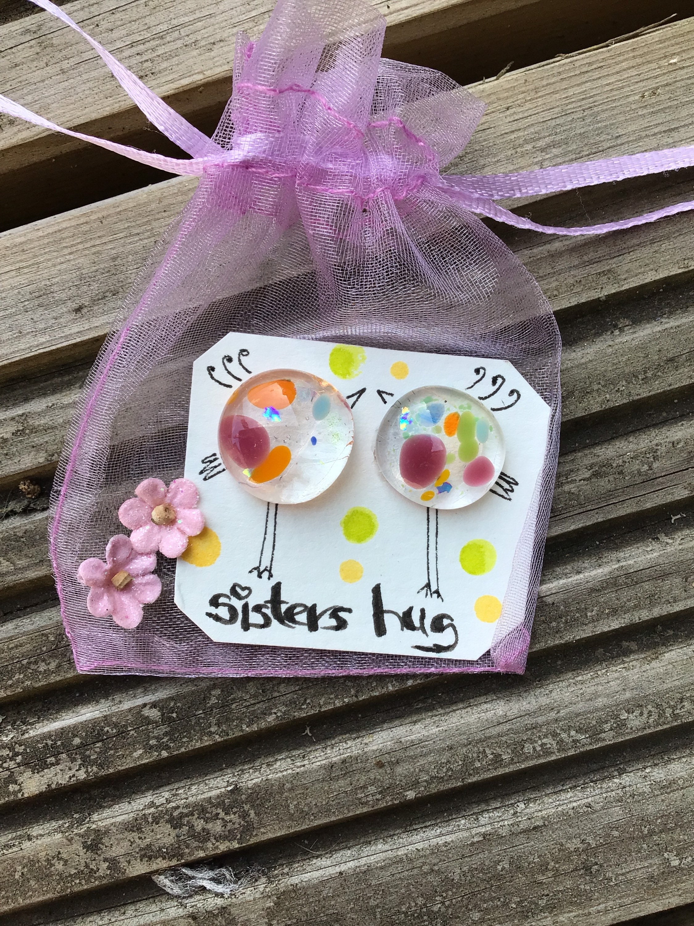 Sisters pocket hug handmade Sisters pocket hug pocket hug Etsy