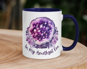 In My Amethyst Era Mug with Color Inside - Crystal Mug Gift