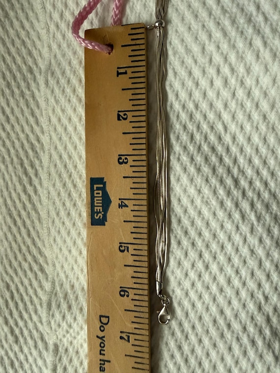 Unique Statement Y2K Sterling Silver Dangle Multi… - image 10