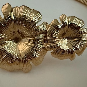 Vintage Gold Stretch Belt - Etsy display picture 2
