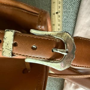 Brighton Leather Hobo-Drawstring top Bucket Purse bild 9