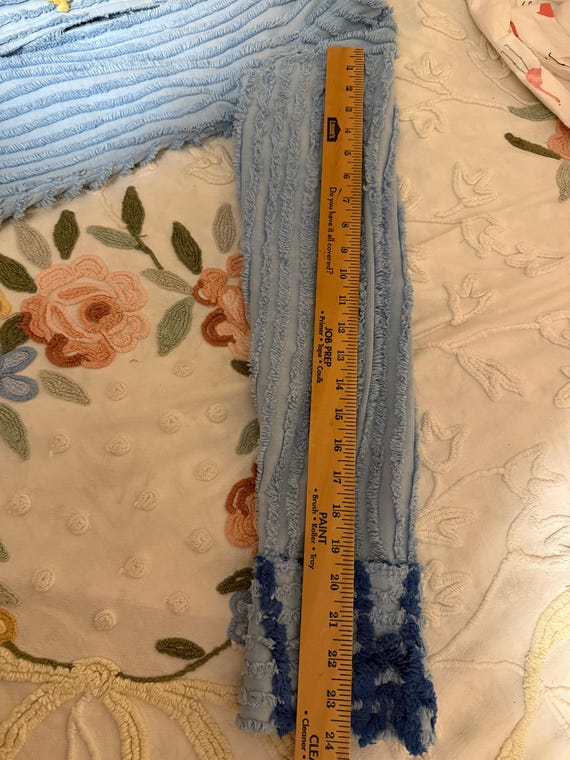 Vintage Chenille Bedspread Jacket - image 14