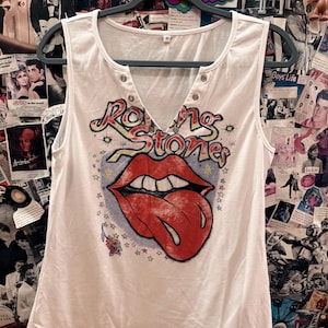 Rolling Stone Tank Top - Etsy