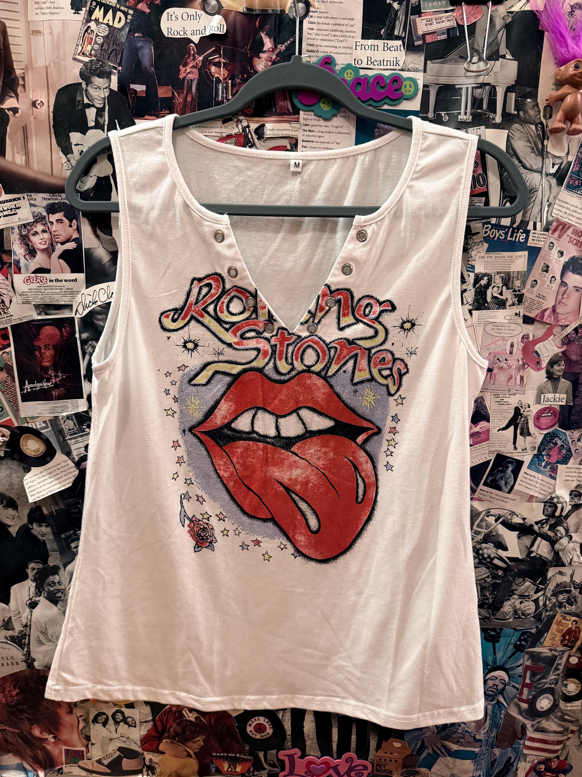 Rolling Stone Tank Top - Etsy