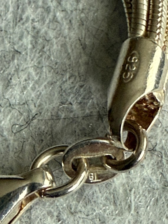 Unique Statement Y2K Sterling Silver Dangle Multi… - image 8