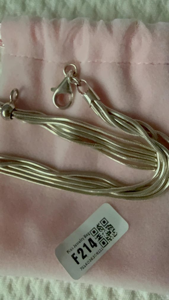 Unique Statement Y2K Sterling Silver Dangle Multi… - image 2