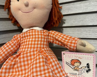 FAO Schwarz Little Red Doll -chances for children/Sara Ferguson-Vintage/New with tag collectable