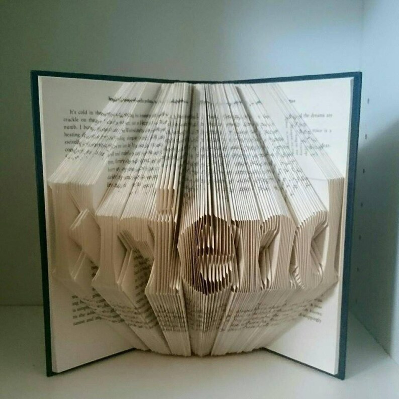 Friend Book Fold,birthday gift for best friend,booklover gift for friend, Thank you gift for her,bestie gift for women,girls friendship gift image 3