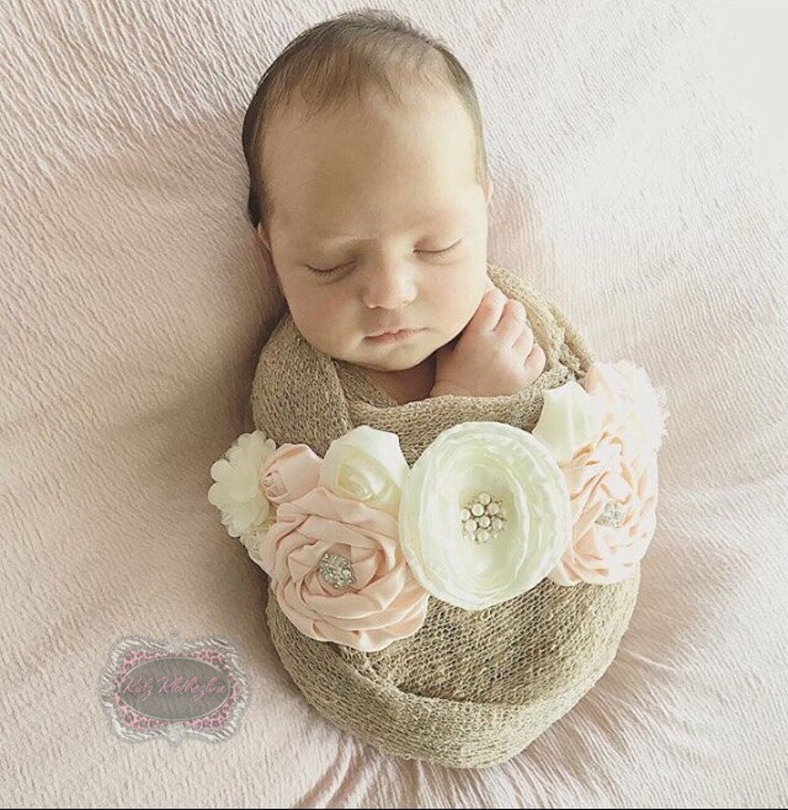 Newborn Photo Prop Maternity Sash Belt Ivory Sash Ivory Belt Etsy