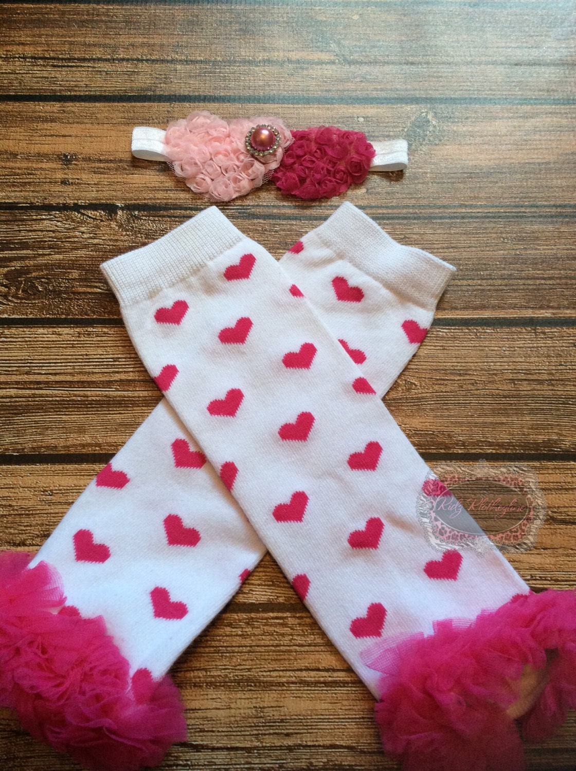 Heart Leg Warmers 1st Birthday Pink Heart Leg Warmers Matching Etsy