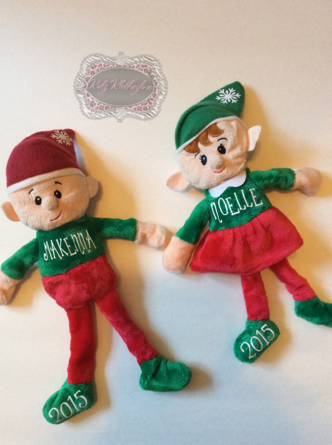 card factory elf soft toy