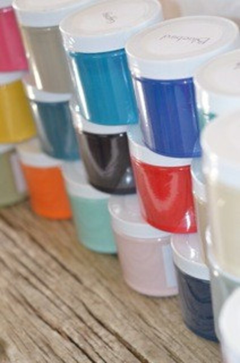 Yellow Tree Chalk Style Paint Etsy