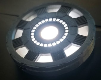 Ironman  arc reactor, with switch, and Magnet Free Shipping!