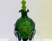 MCM Scandinavian Glass..Aseda Swedish Art Glass..Bo Borgstrom Decanter