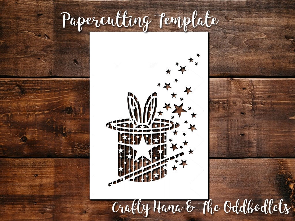 Rabbit, Hare Layered Paper Cutting Art, SVG Files for Cricut