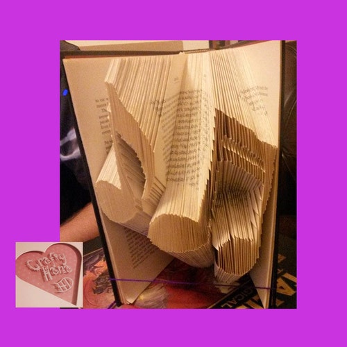 Music Note Book Fold Pattern Etsy