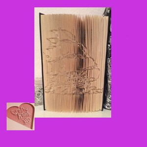 Book Folding Pattern -Galleon -502 pages -  Measure, Mark, Cut & Fold Pattern #789