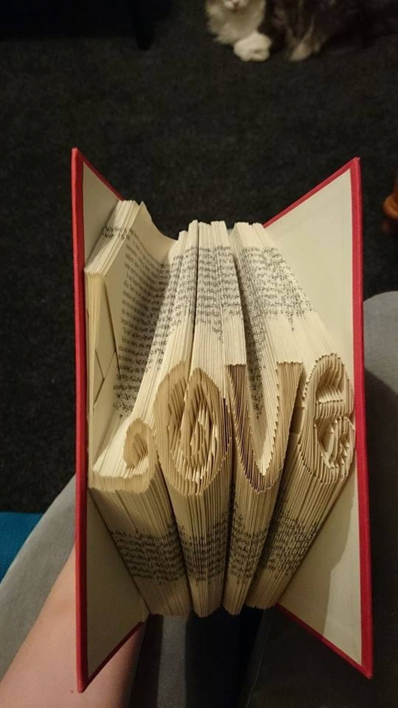 book folding patterns alphabet 5 swirly slim font etsy