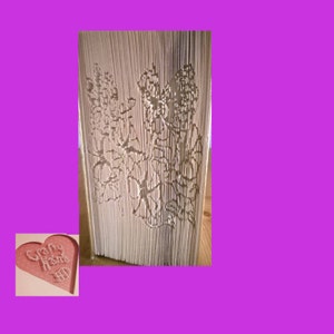 Book Folding Pattern - Garden Fairy -600 pages -  Measure, Mark, Cut & Fold Pattern #939