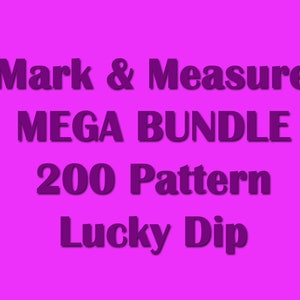 Book Folding Pattern Mark & Measure Mega Bundle - 200 Patterns