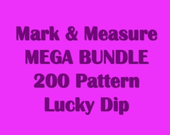Book Folding Pattern Mark & Measure Mega Bundle - 200 Patterns