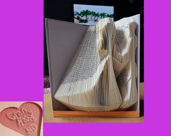 Book Folding Pattern - Bride and Groom -344 folds - Measure, Mark & Fold -  Pattern#263