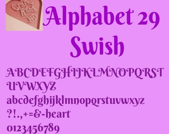 Book Folding Pattern - Alphabet 29 - Swish - Full Size bookfolding Alphabet - PDF - Measure Mark and Fold - Instant Download
