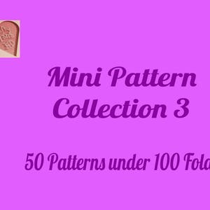 Book Folding Patterns Mini Collection 3 Measure, Mark & Fold PDF 50 Bookfolding Patterns all under 100 folds image 1