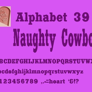 Book Folding Pattern Alphabet 39 -Naughty Cowboy - Fullsize Alphabet - PDF - Bookfolding - Instant Download