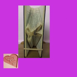 Book Folding Pattern - Scissors - Mini Collection 2 - 97 Folds -  Measure, Mark & Fold - Pattern#516