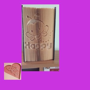 Book Folding Pattern -Bee Happy -402 pages -  Measure, Mark, Cut & Fold Pattern #697