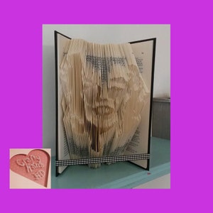 Buch Faltmuster - Marilyn Monroe - 347 Falten - Messen, Markieren & Falten -Muster#260