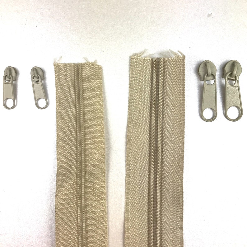 Continuous Zipper Roll Standard style sizes 3 and 5 Etsy