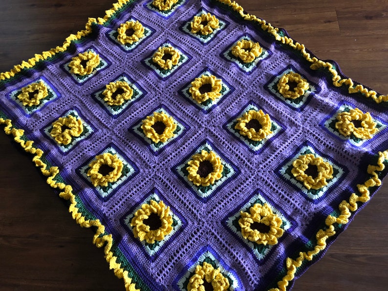 Custom handmade crochet name blankets Etsy