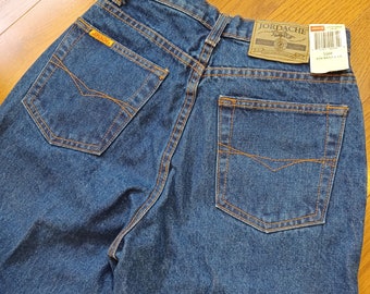 1980s Women's Denim High Rise Jeans "Jordache" (S/M)