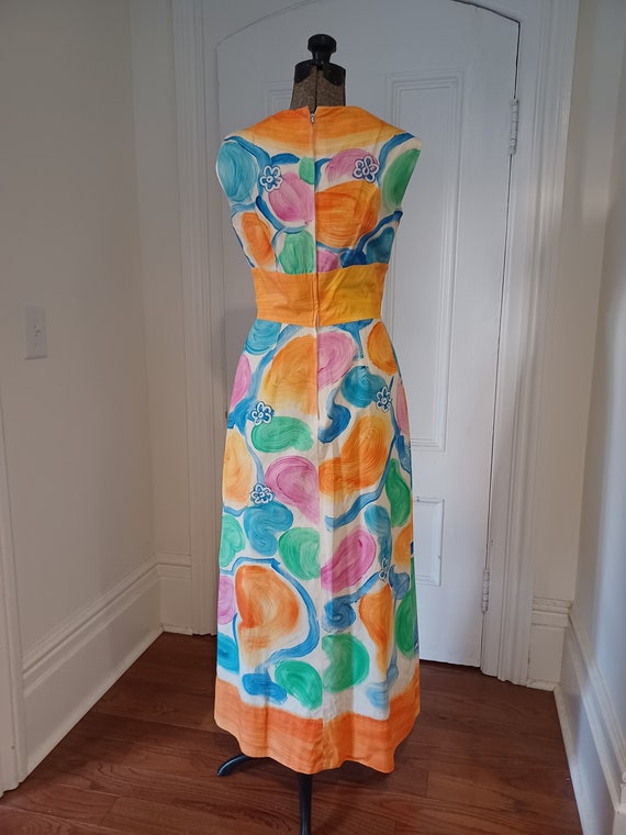 Museum Quality Pepi of Greece 1960s Column Dress - image 3