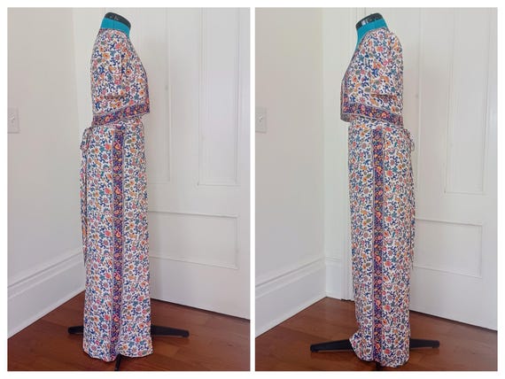 1930s Beach Pajama Set with Cropped Bolero (M) - image 3