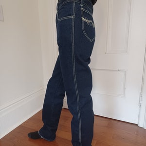 Late 70s/ Early 80s Designer Style High Rise Jeans image 4