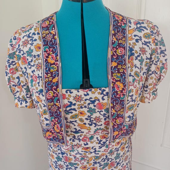 1930s Beach Pajama Set with Cropped Bolero (M) - image 1