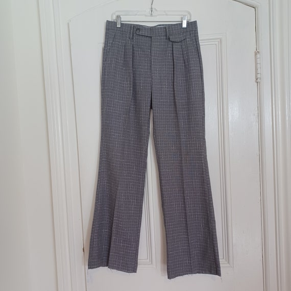 1980s Men's Front Pleated Trousers - image 6