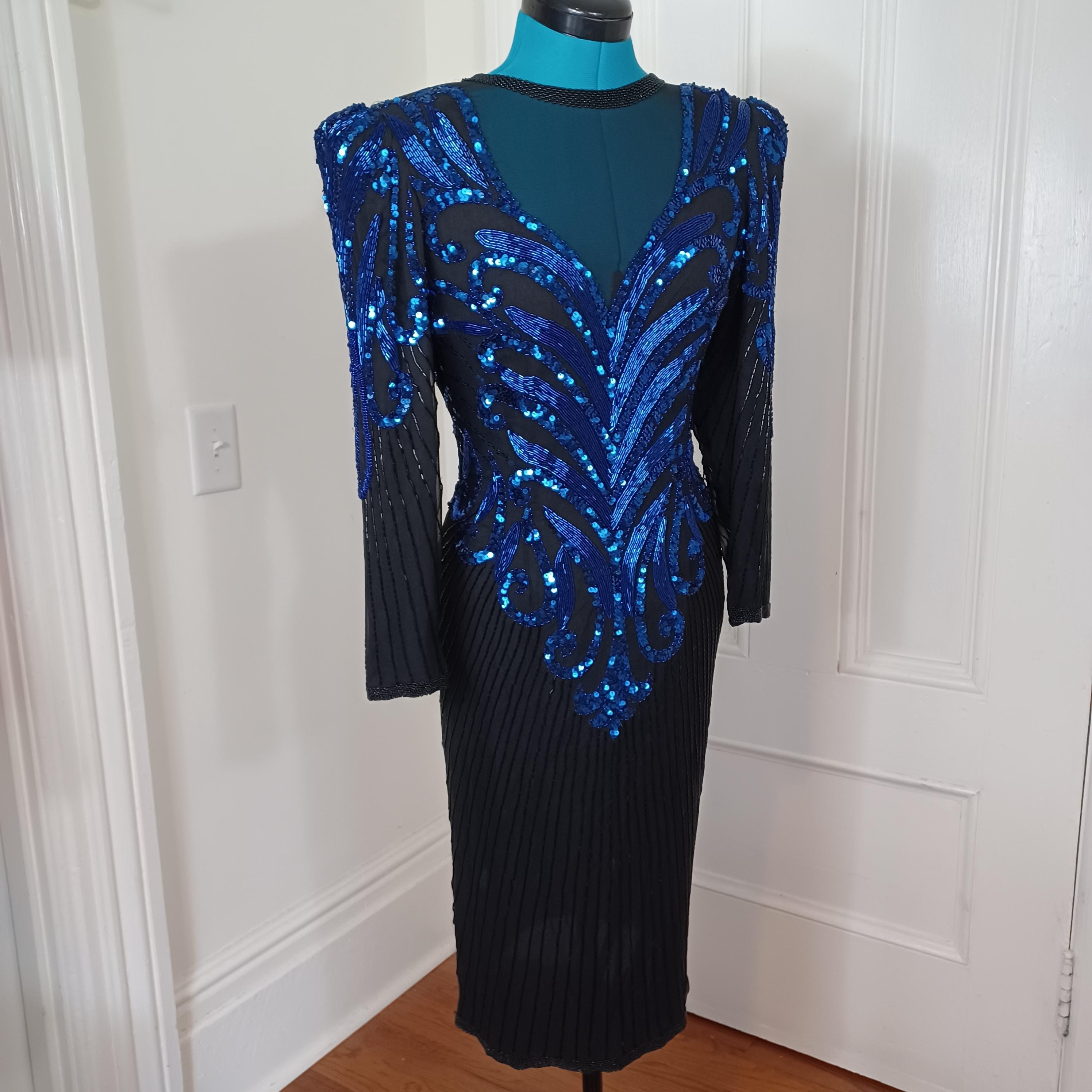 80s beaded dress 80's Gowns Style:DVFMR43E00 LoveShackFancy Taegan Dress | moda Evening gown