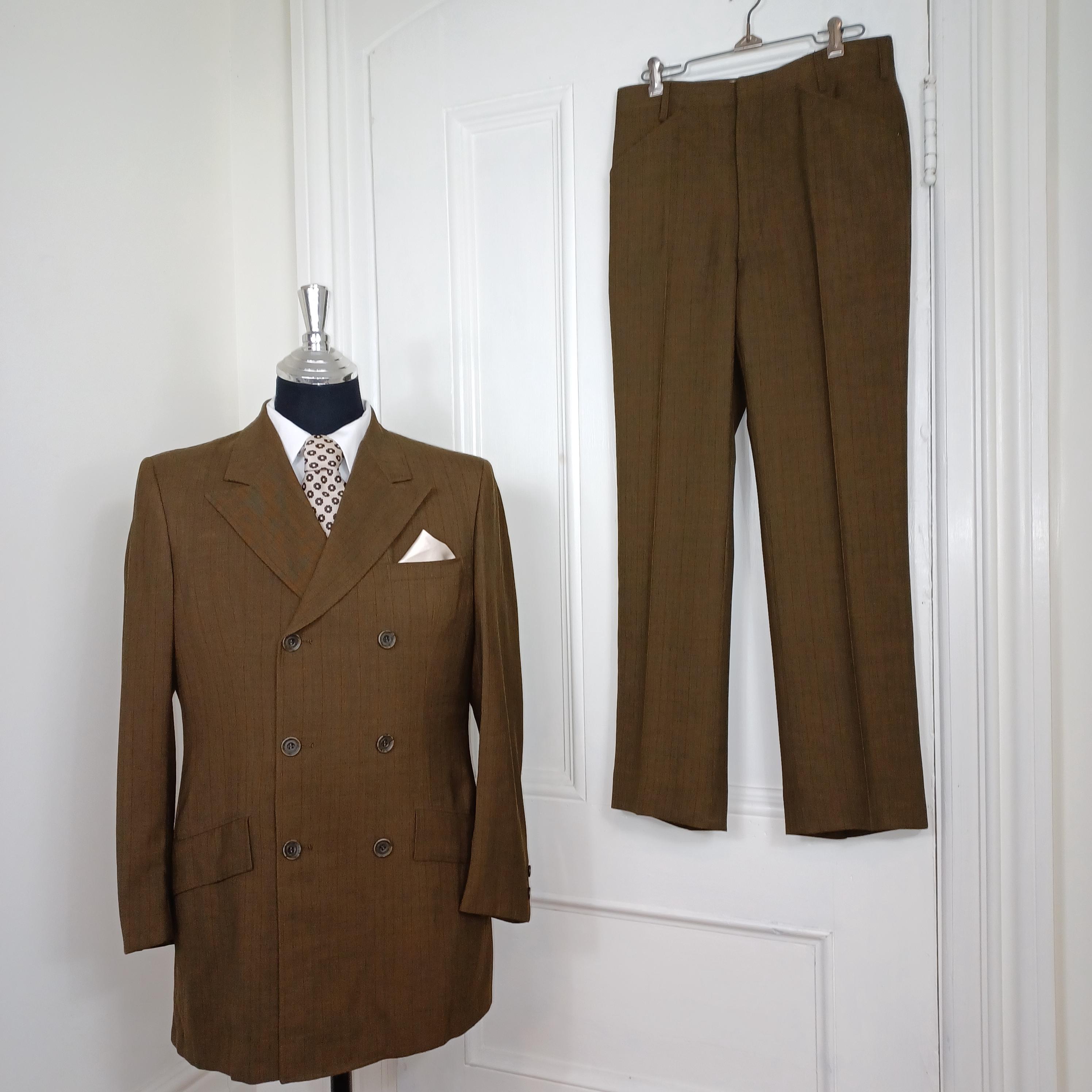 1960s Vintage Double Breasted Suit - Etsy