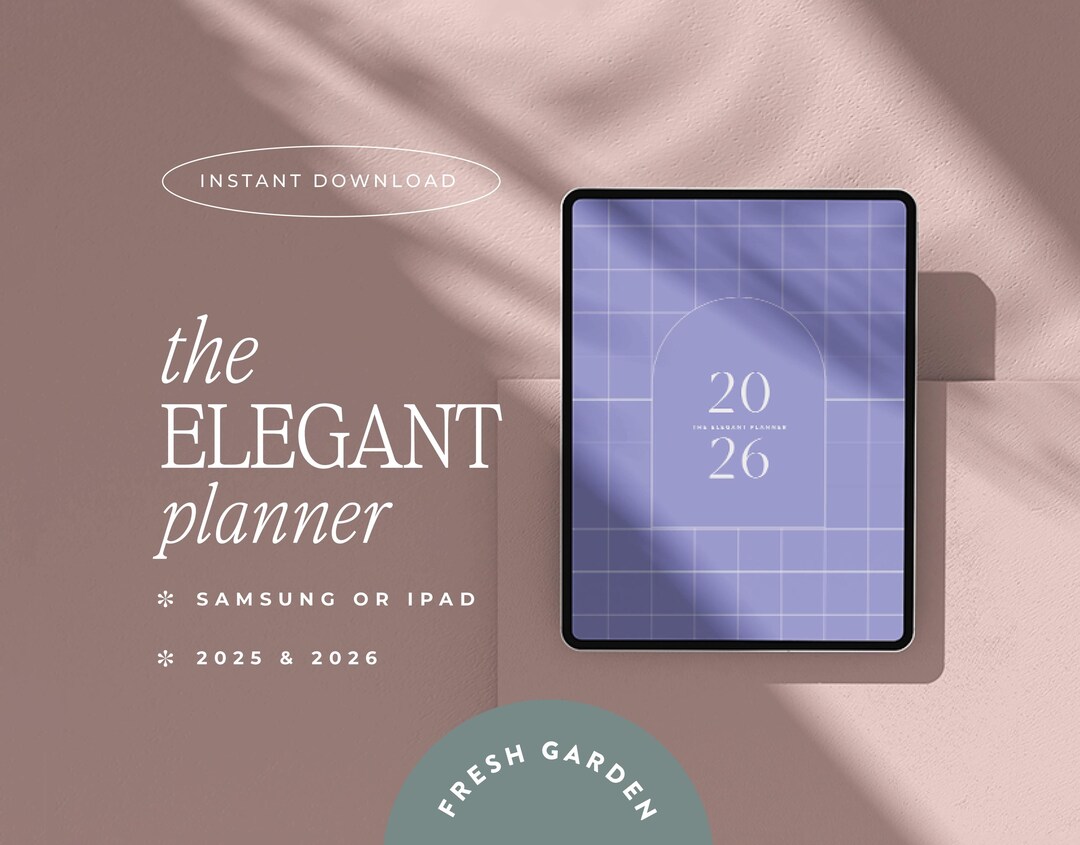 2026 Digital Planner for Goodnotes, Notability, iPad & Tablet ...