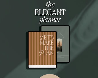 2026 2027 Digital Planner, Goodnotes Notability | iPad & Tablet | That Girl Planner | Minimalist Modern Vertical | Dated