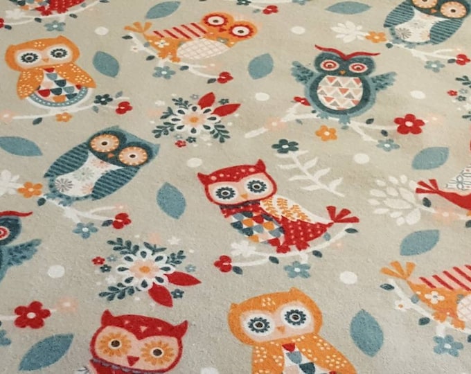 Minky baby blanket-unisex baby blanket-owl baby blanket-orange dimple dot minky-shower gift-newborn baby blanket-unique baby gift