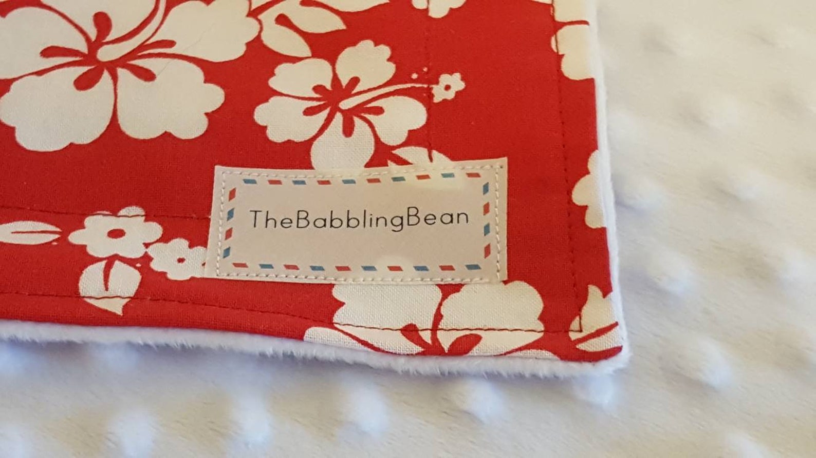 Hawaiian Baby Blanketminky Baby Blanketunisex Baby Etsy