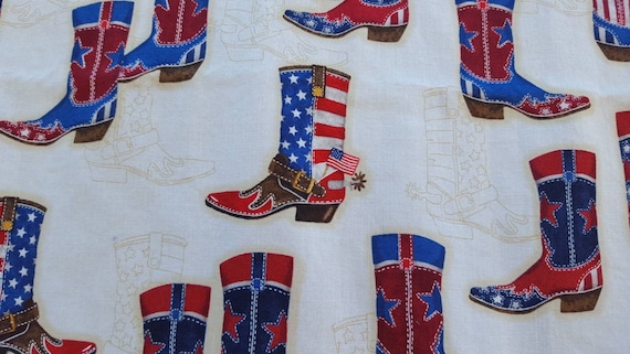 Bottes de Cowboy pour bébé couverture rouge-blanc et bleu chambre de ... Bottes de Cowboy pour bébé couverture rouge-blanc et bleu chambre de ...