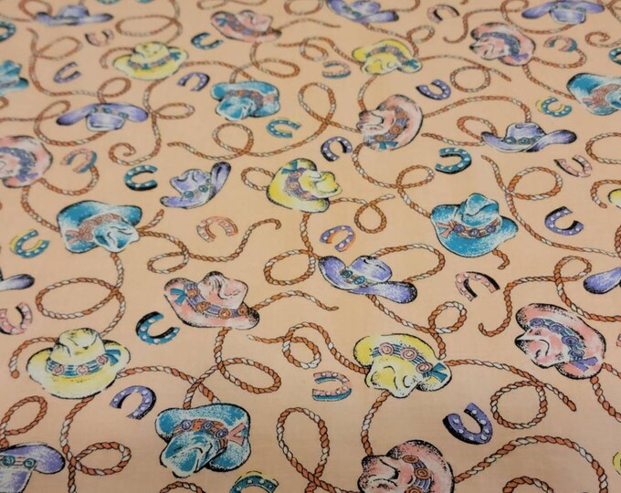 Baby blanket-star minky baby blanket-turquoise minky-cowgirl baby blanket-cotton baby blanket-cowgirl hats baby blanket-ready to ship